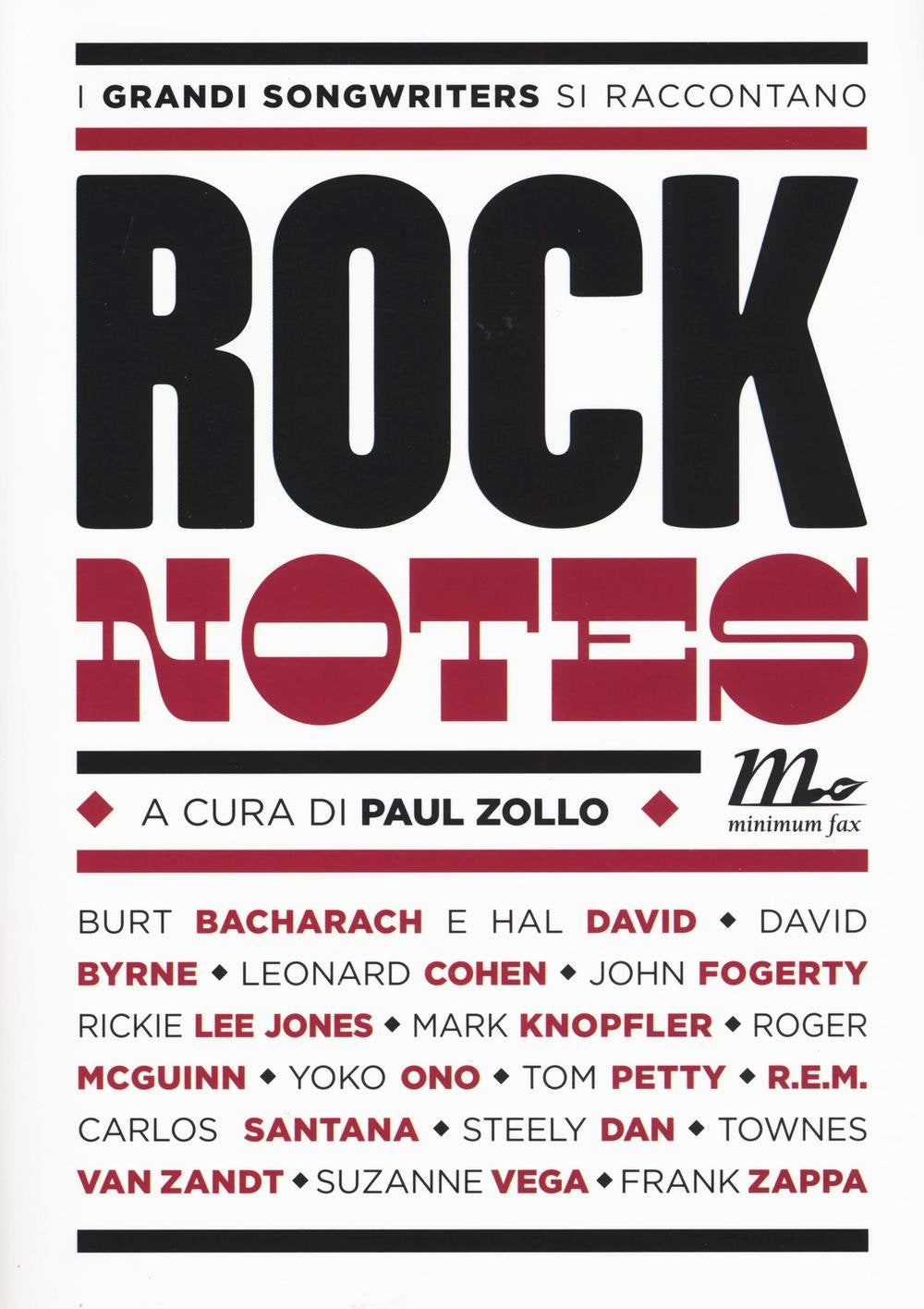 Rock notes. I grandi songwriters si raccontano book