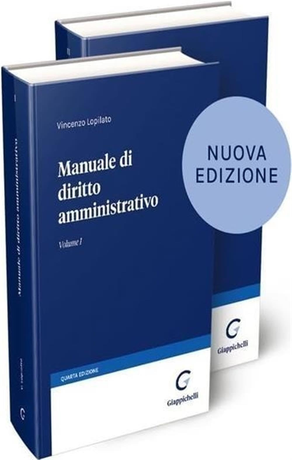 Manuale di diritto amministrativo (Vol. 1-2) Law