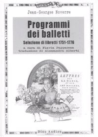 Programmi dei balletti. Selezione di libretti 1751-1776 book