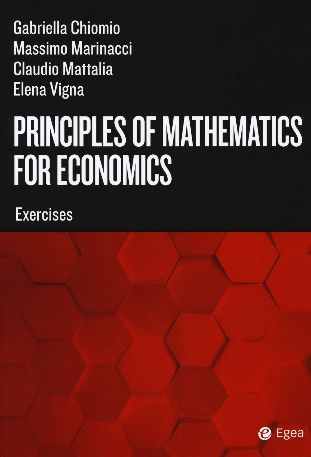 Principles of mathematics for economics. Exercises book