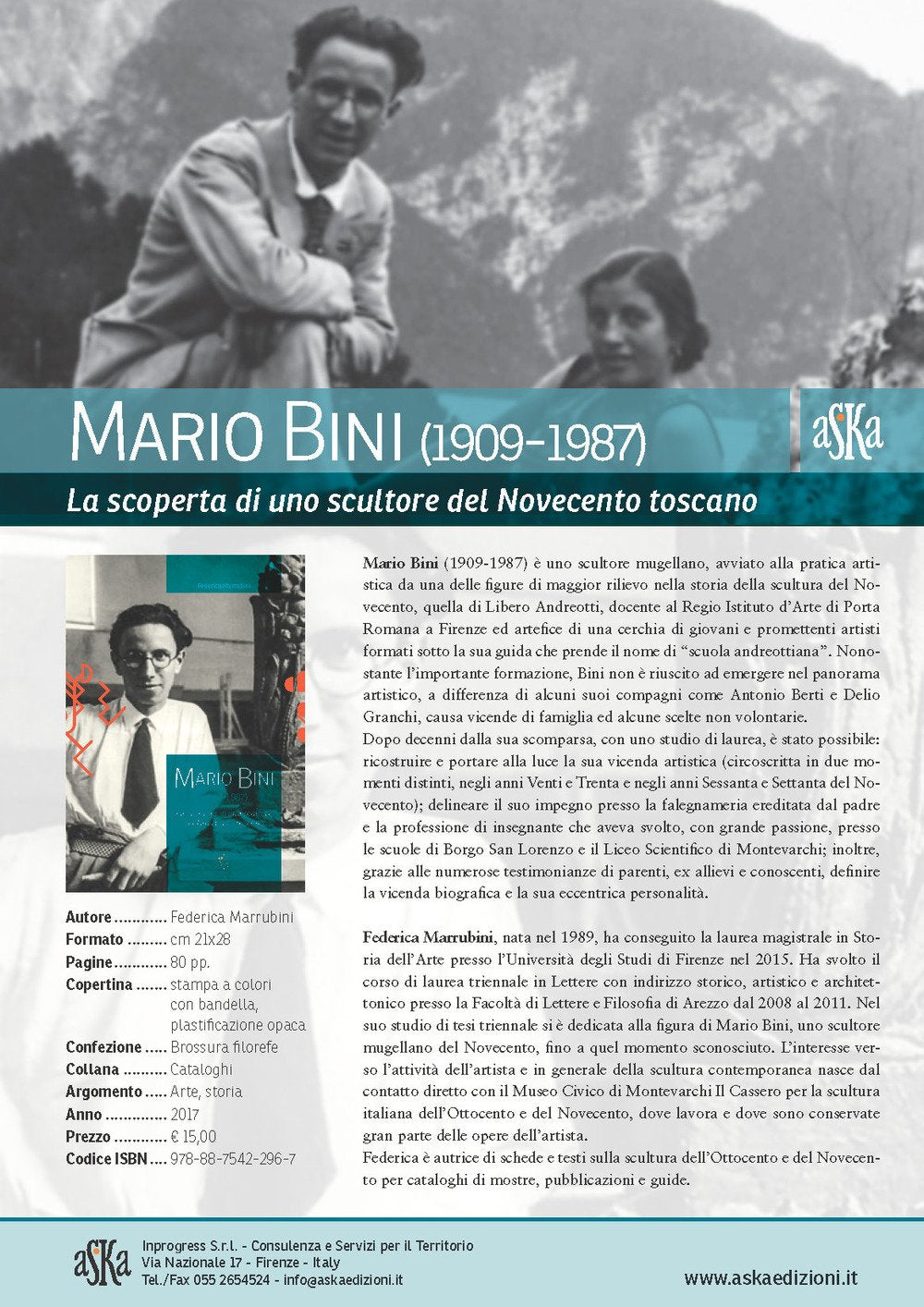 Mario Bini (1909-1987). La scoperta di uno scultore del Novecento (Cataloghi) Film, Art & Culture