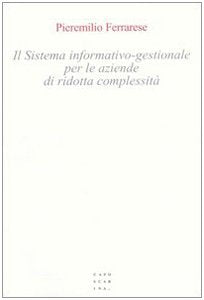 Il sistema informativo-gestionale per le aziende di ridotta complessità book