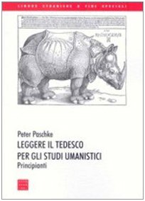 Leggere il tedesco per gli studi umanistici. Principianti book
