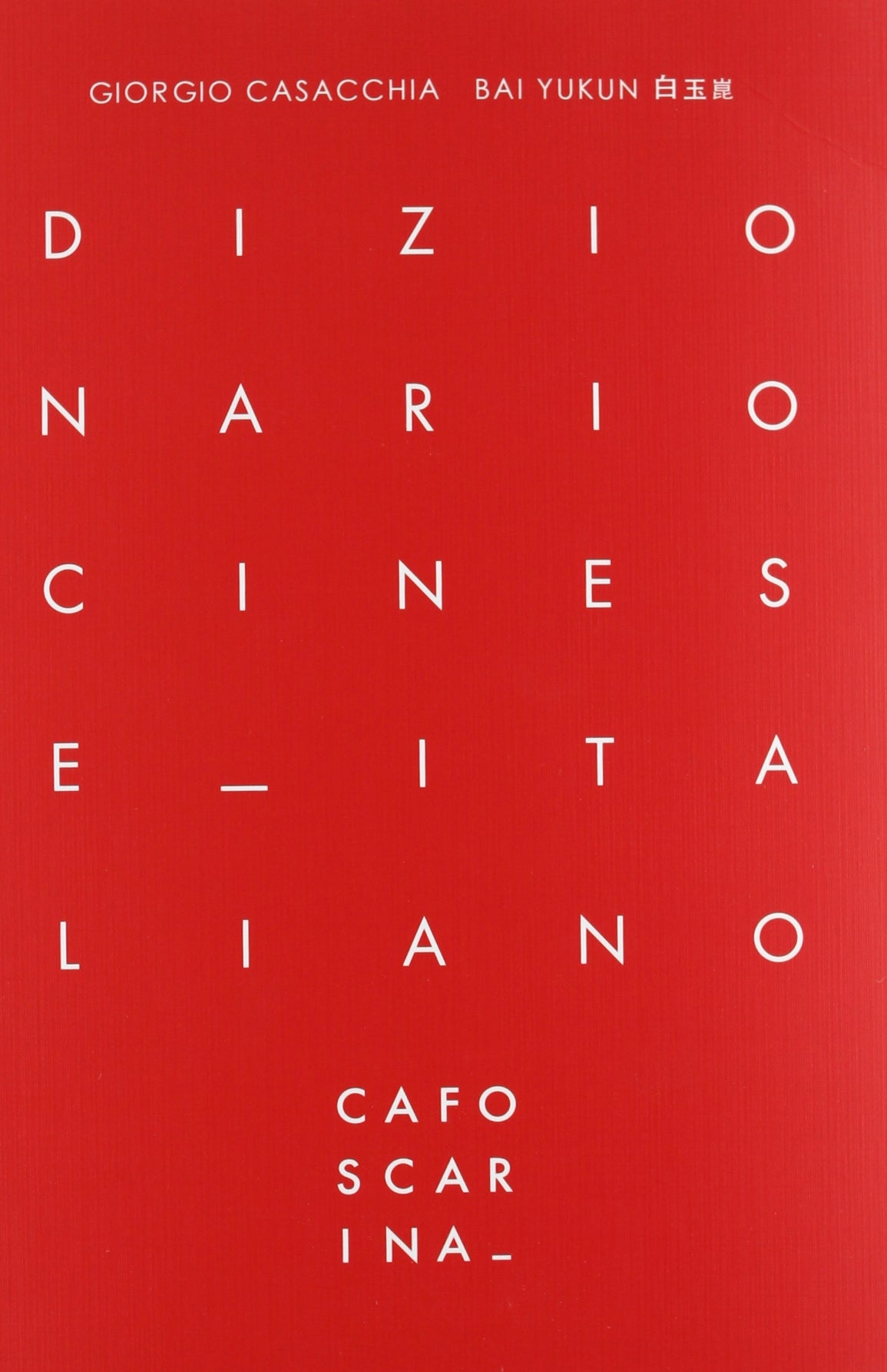 Dizionario cinese italiano book