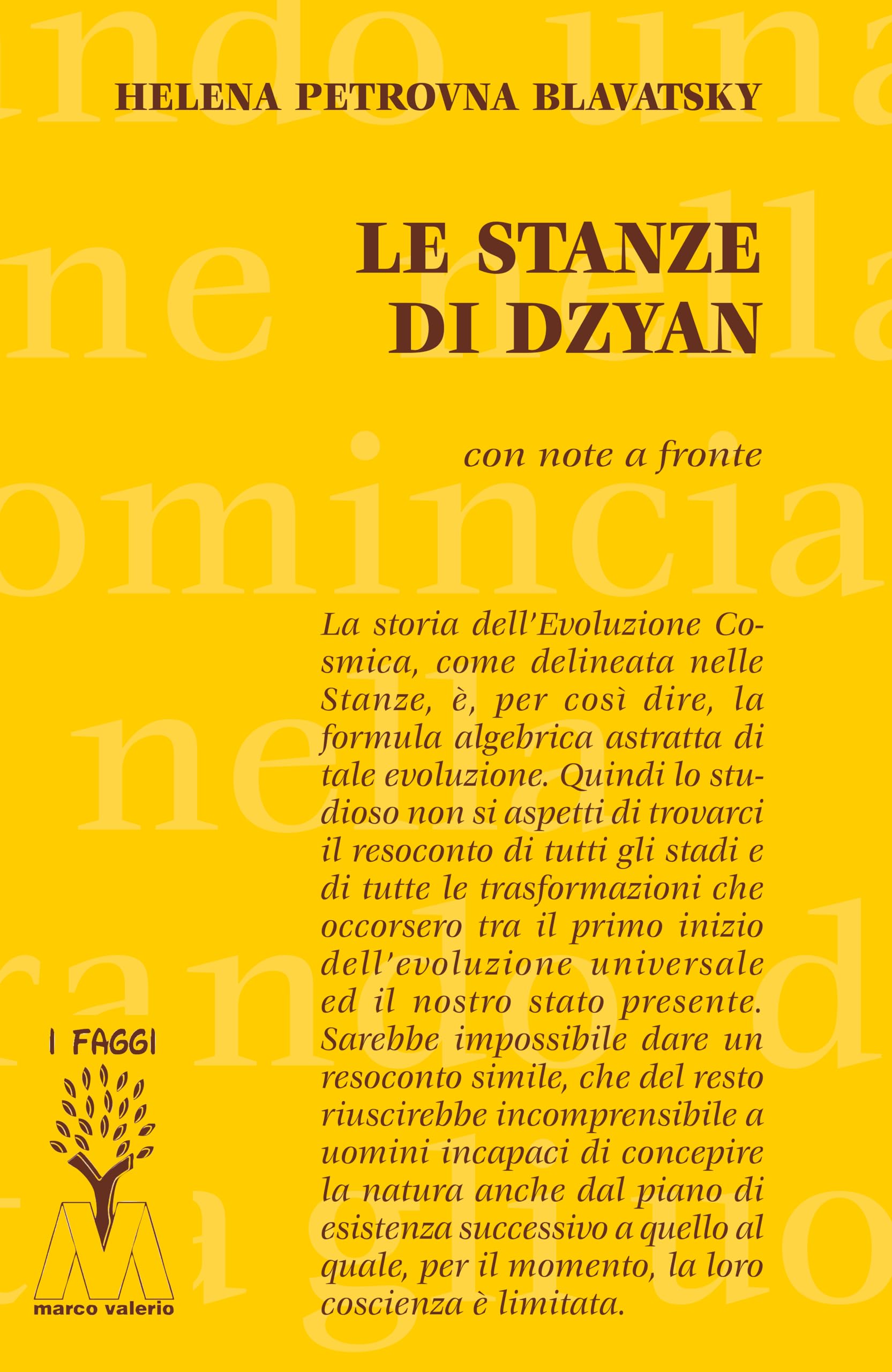 Le stanze di Dzyan book