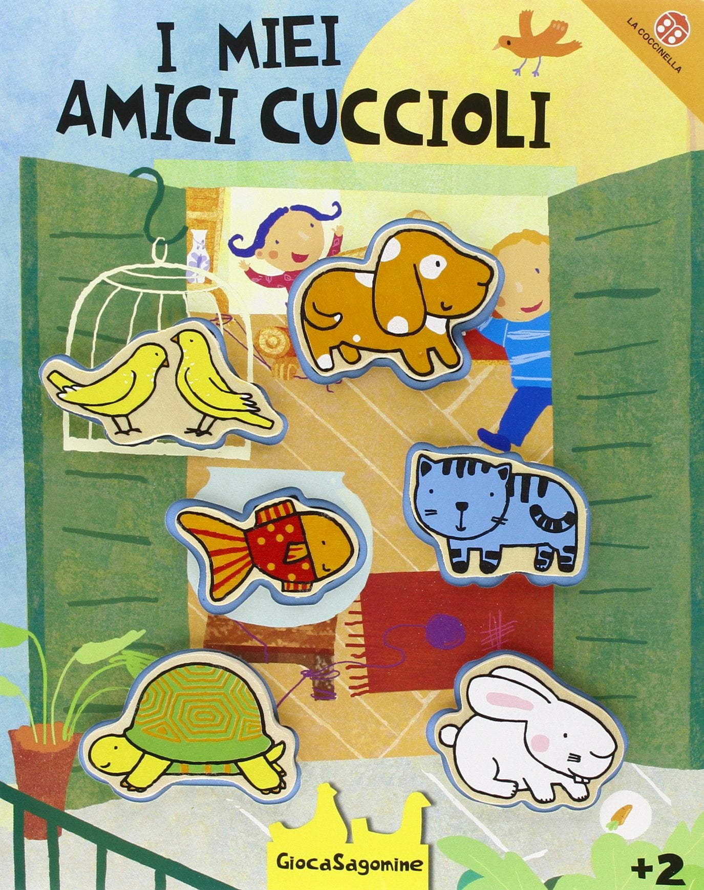 I miei amici cuccioli. Giocasagomine. Ediz. illustrata. Con gadget book