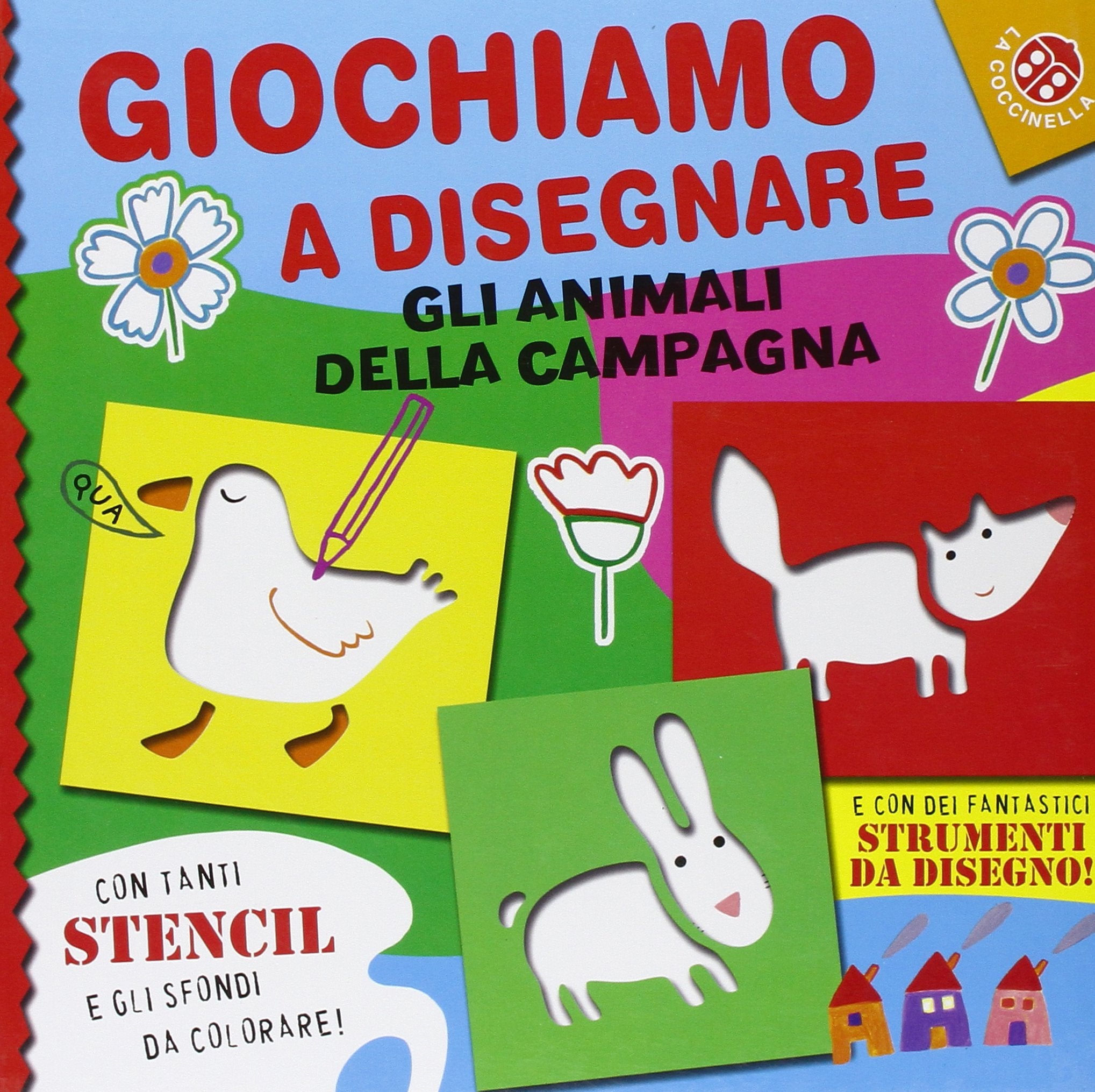 Giochiamo a disegnare gli animali della campagna. Ediz. illustrata Tiptoi & Games