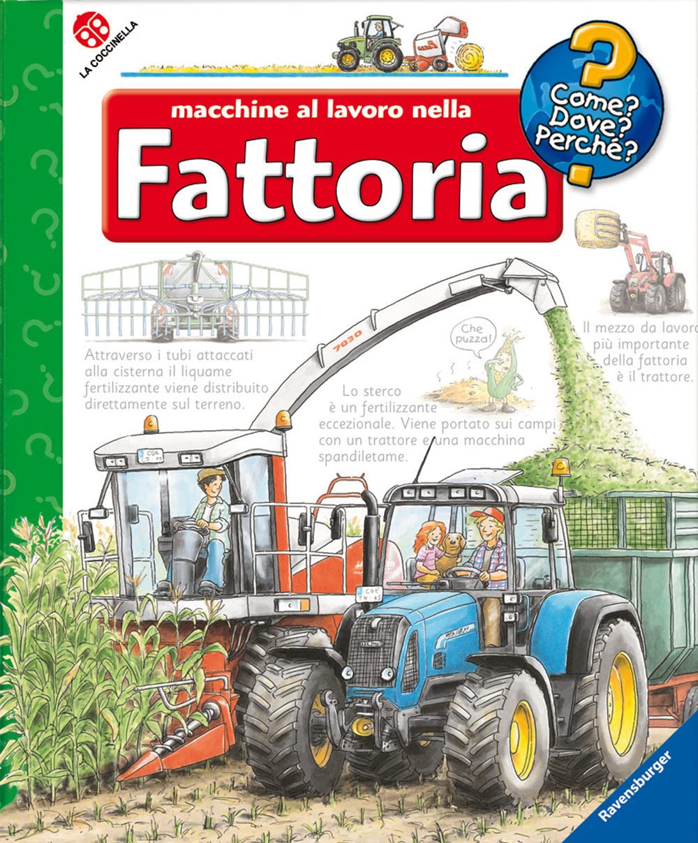 Macchine al lavoro nella fattoria. Ediz. illustrata book