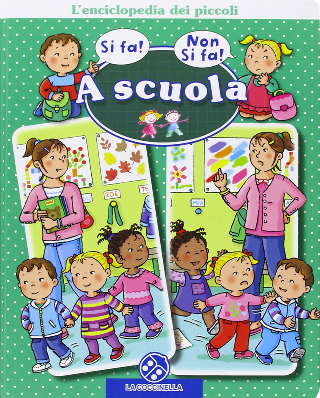 A scuola. L'enciclopedia dei piccoli. Ediz. illustrata book
