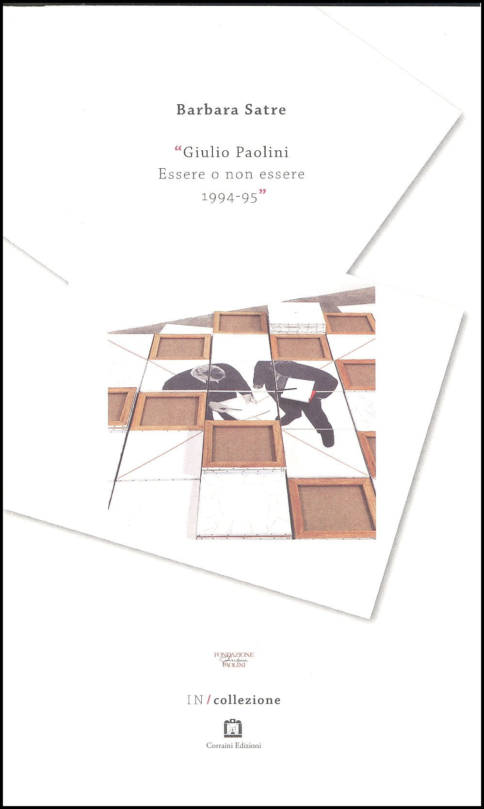 Giulio Paolini. Essere o non essere book