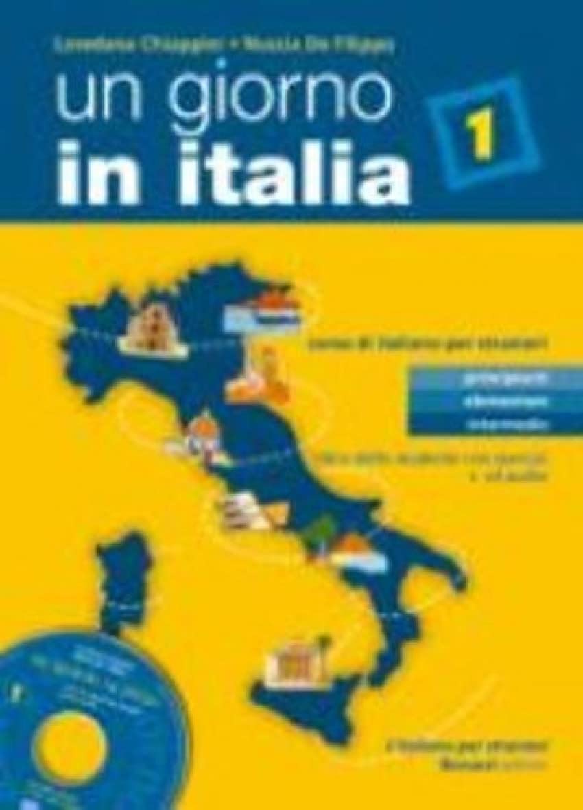 Un giorno in Italia 1 (libro+CD) Foreign Languages ​​& Dictionaries