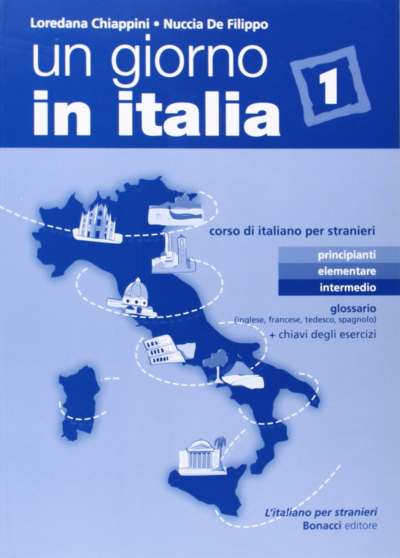 Un giorno in Italia 1 (glossario + chiavi) book