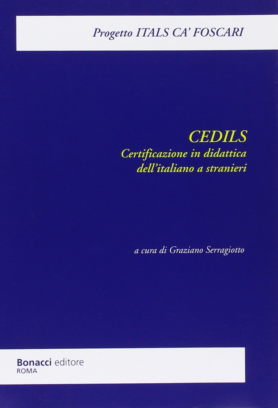 CEDILS Certificazione in didattica dell'italiano a stranieri book