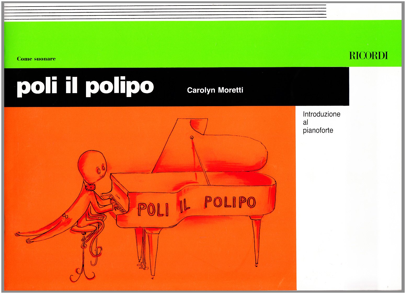 Poli il polipo piano book