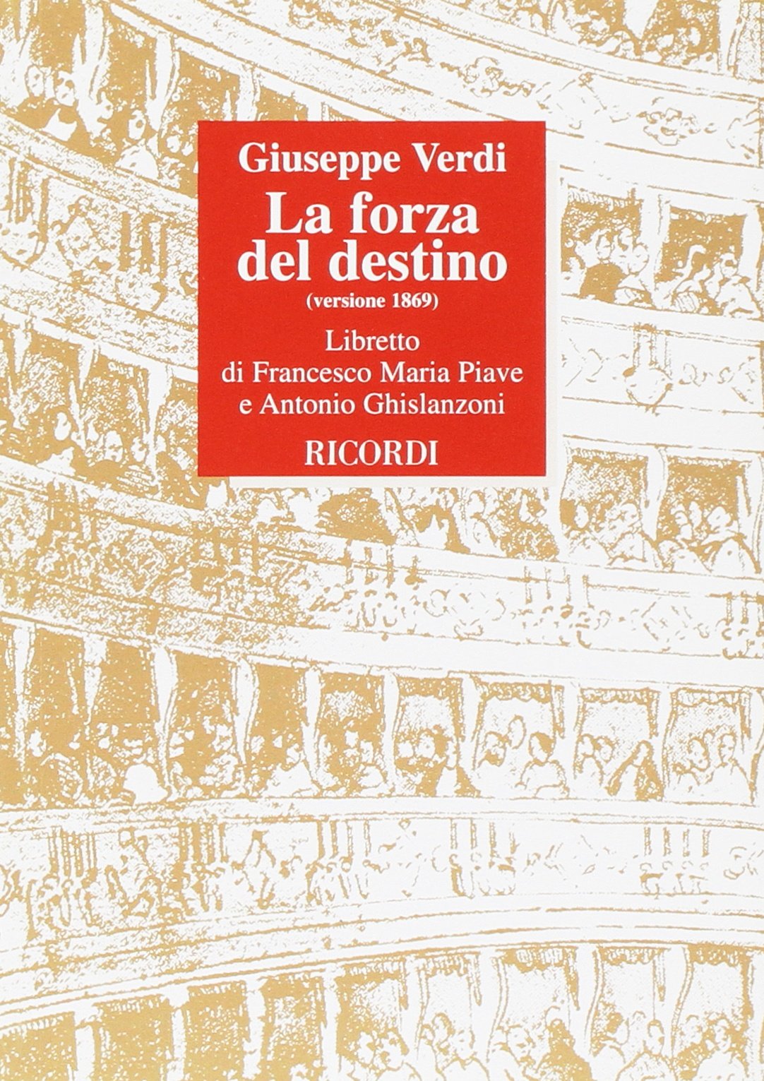 La Forza Del Destino it Lib (OPERA) Arts & Music Books