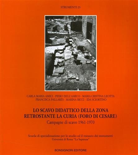 Scavo didattico della zona retrostante la curia (Foro di Cesare). Campagna di scavo 1961-1970 book