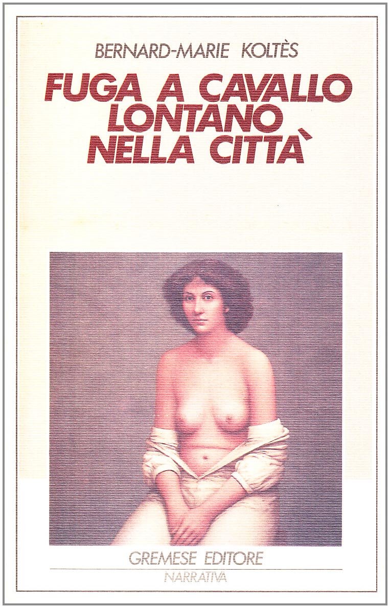 Fuga a cavallo lontano nella città book