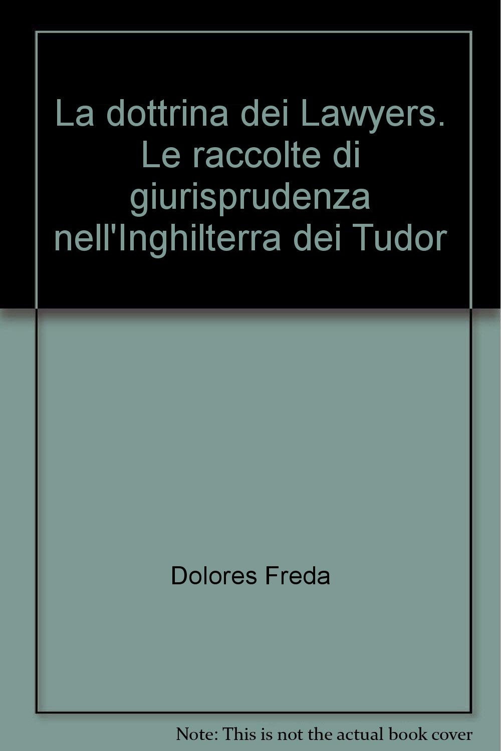 La dottrina dei Lawyers. Le raccolte di giurisprudenza nell'Inghilterra dei Tudor book