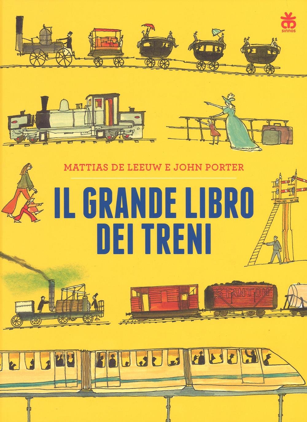 Il grande libro dei treni book