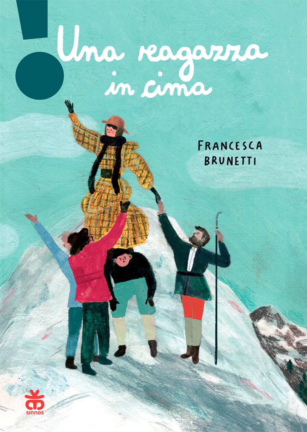 Una ragazza in cima. Ediz. a colori book