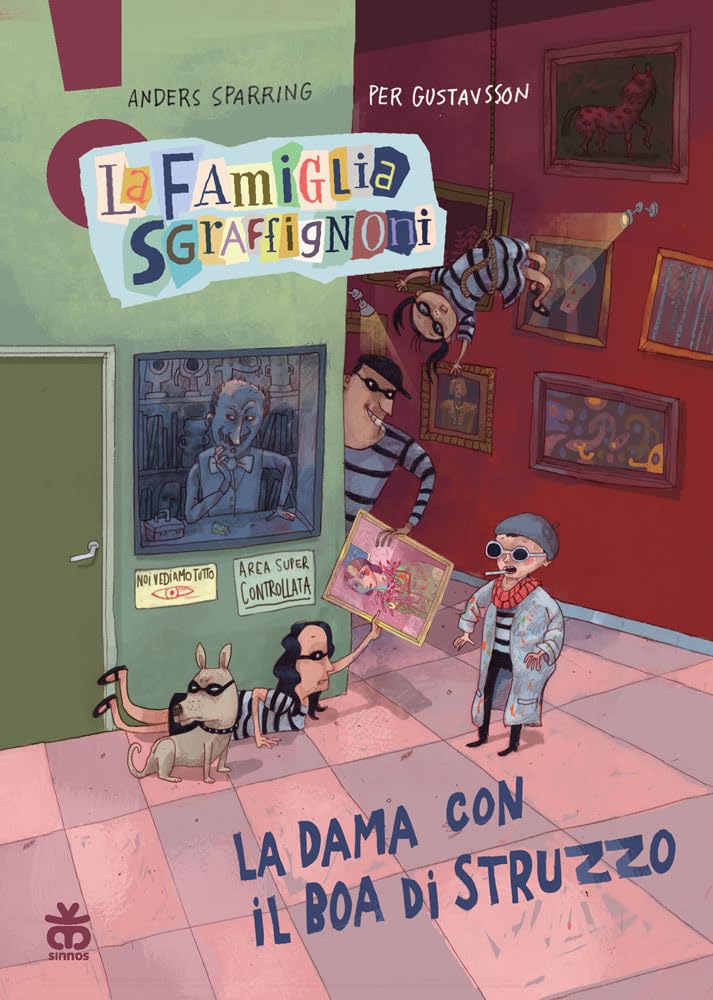 La dama con il boa di struzzo. La famiglia Sgraffignoni. Ediz. ad alta leggibilità book