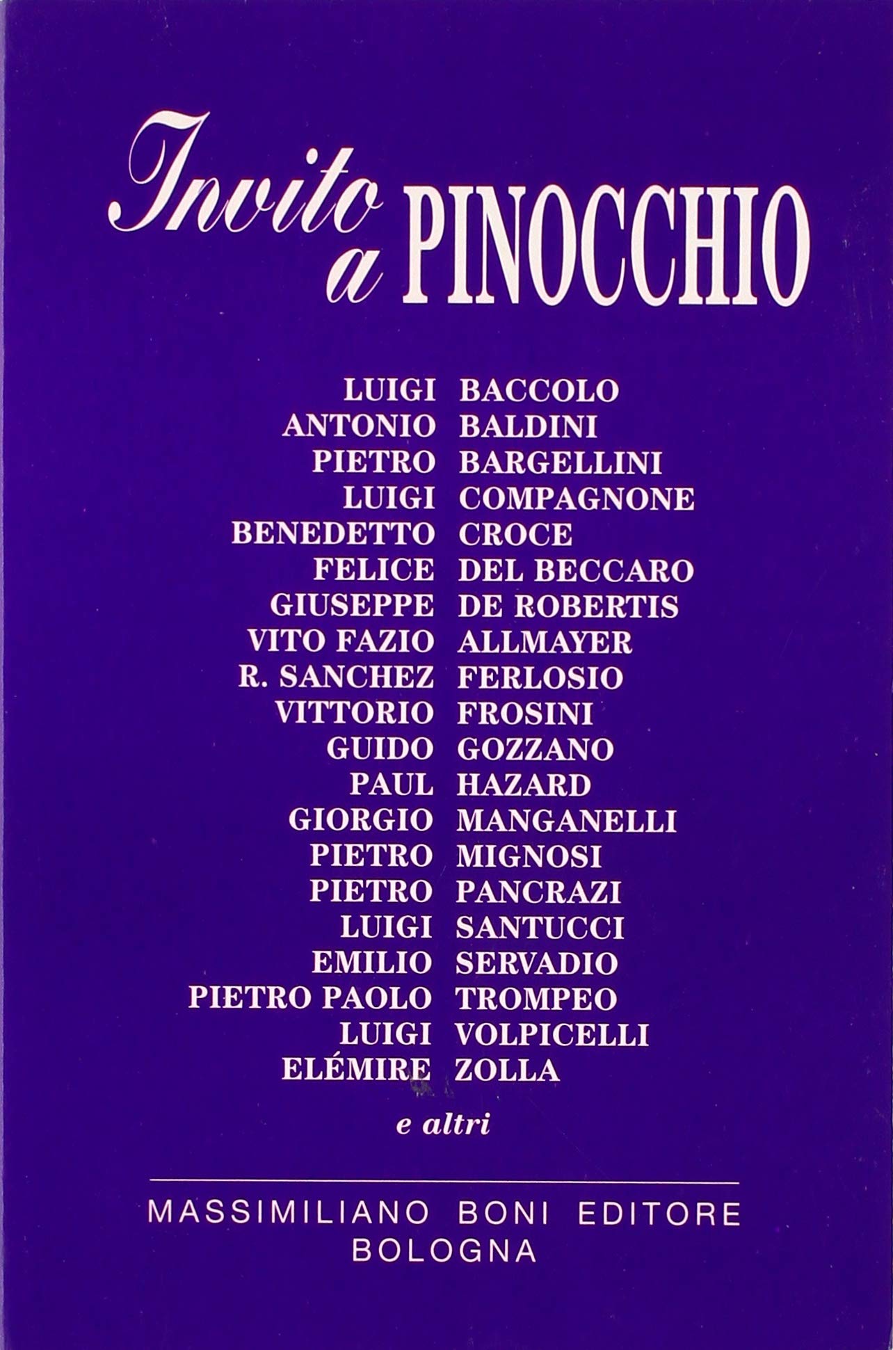 Invito a Pinocchio (I libri di Massimiliano Boni) Contemporary literature