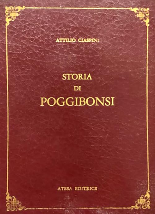Storia di Poggibonsi. Notizie diverse cronologicamente disposte per servire alla Storia di Poggibonsi. (rist. anast. Siena, 1850) (Atesa. Testi scelti di storia locale in ristampa anastatica) Leisure, Home & Garden