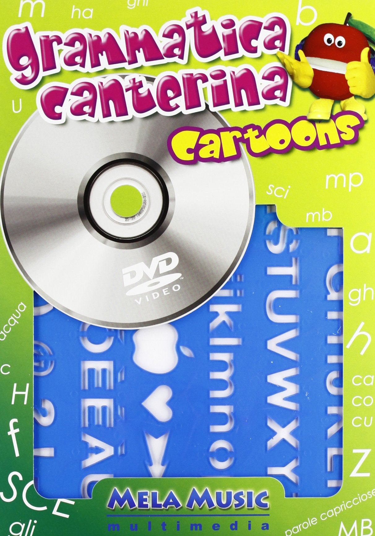 Grammatica canterina cartoons. Ediz. illustrata. Con DVD. Con gadget book