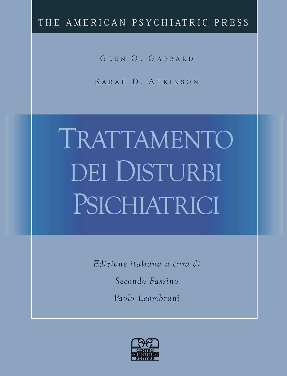 Trattamento dei disturbi psichiatrici book
