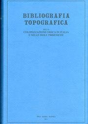 Bibliografia topografica della colonizzazione greca in Italia e nelle isole tirreniche (Vol. 20) Natural Sciences