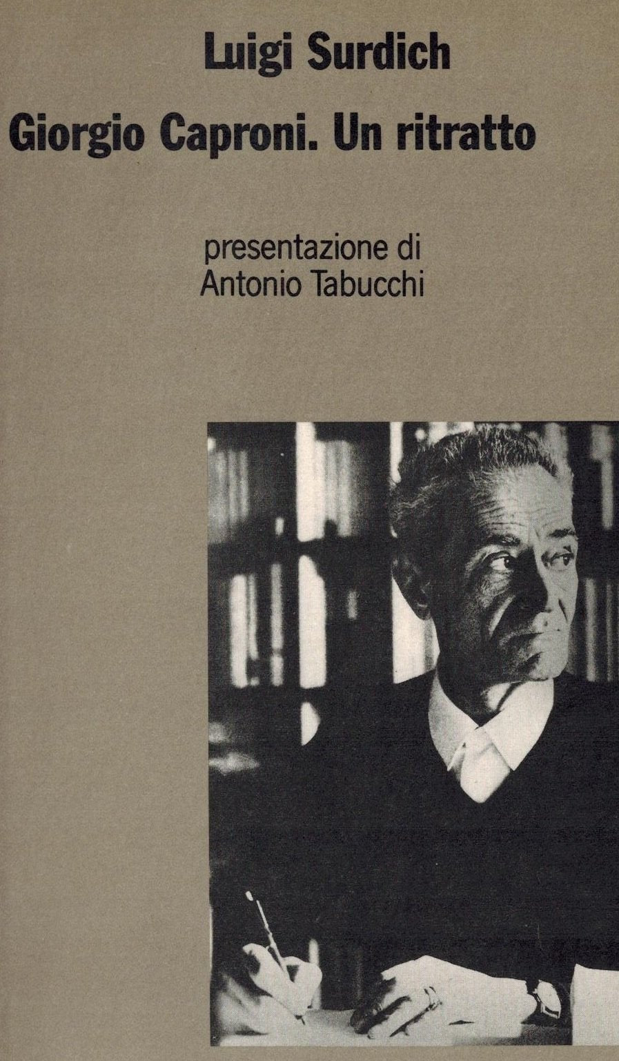Giorgio Caproni. Un ritratto (Riscontri) Contemporary literature