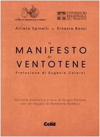 Il manifesto di Ventotene (rist. anast.) book