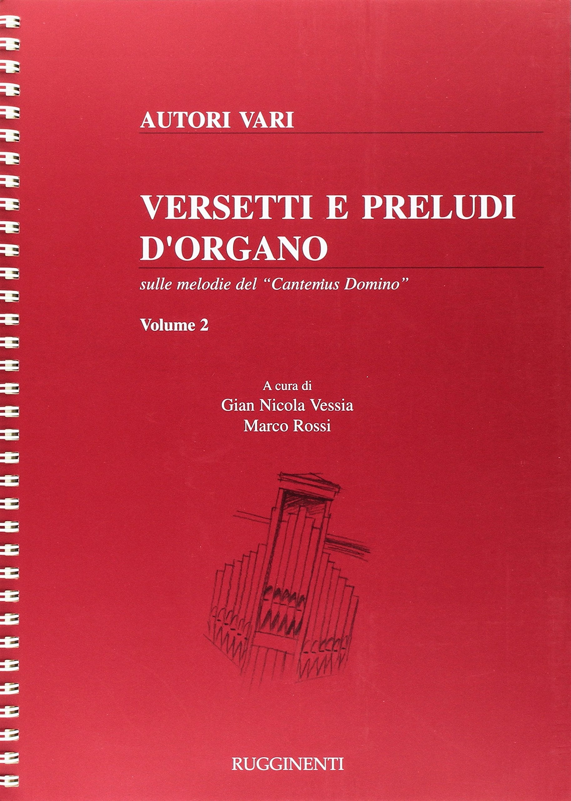 Versetti e preludi d'organo sulle melodie del «Cantemus Domino» (Vol. 2) book