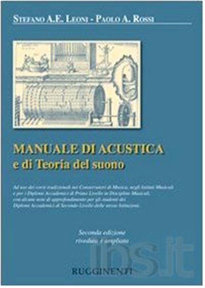 Manuale Di Acustica E Di Teoria Del Suono book