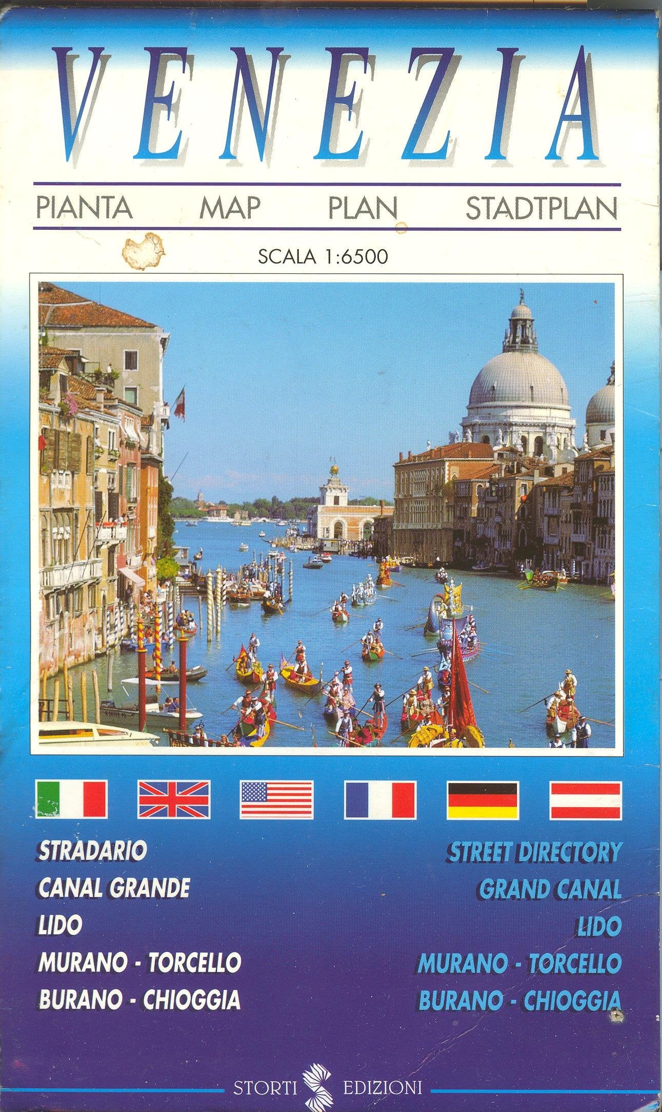 Pianta di Venezia. Ediz. italiana e inglese Leisure, Home & Garden