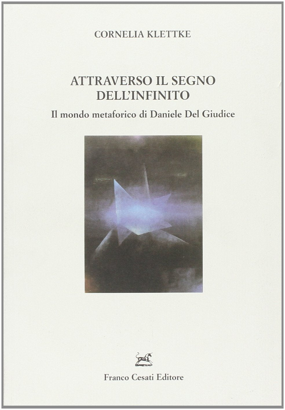 Attraverso il segno dell'infinito. Il mondo metaforico di Daniele Del Giudice book