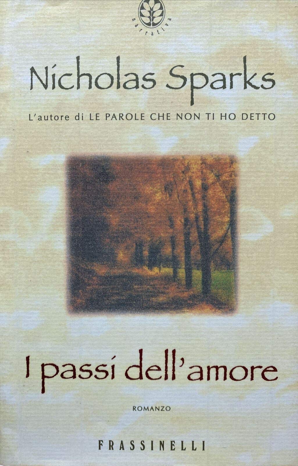 I passi dell'amore (Frassinelli narrativa straniera) Contemporary literature Books