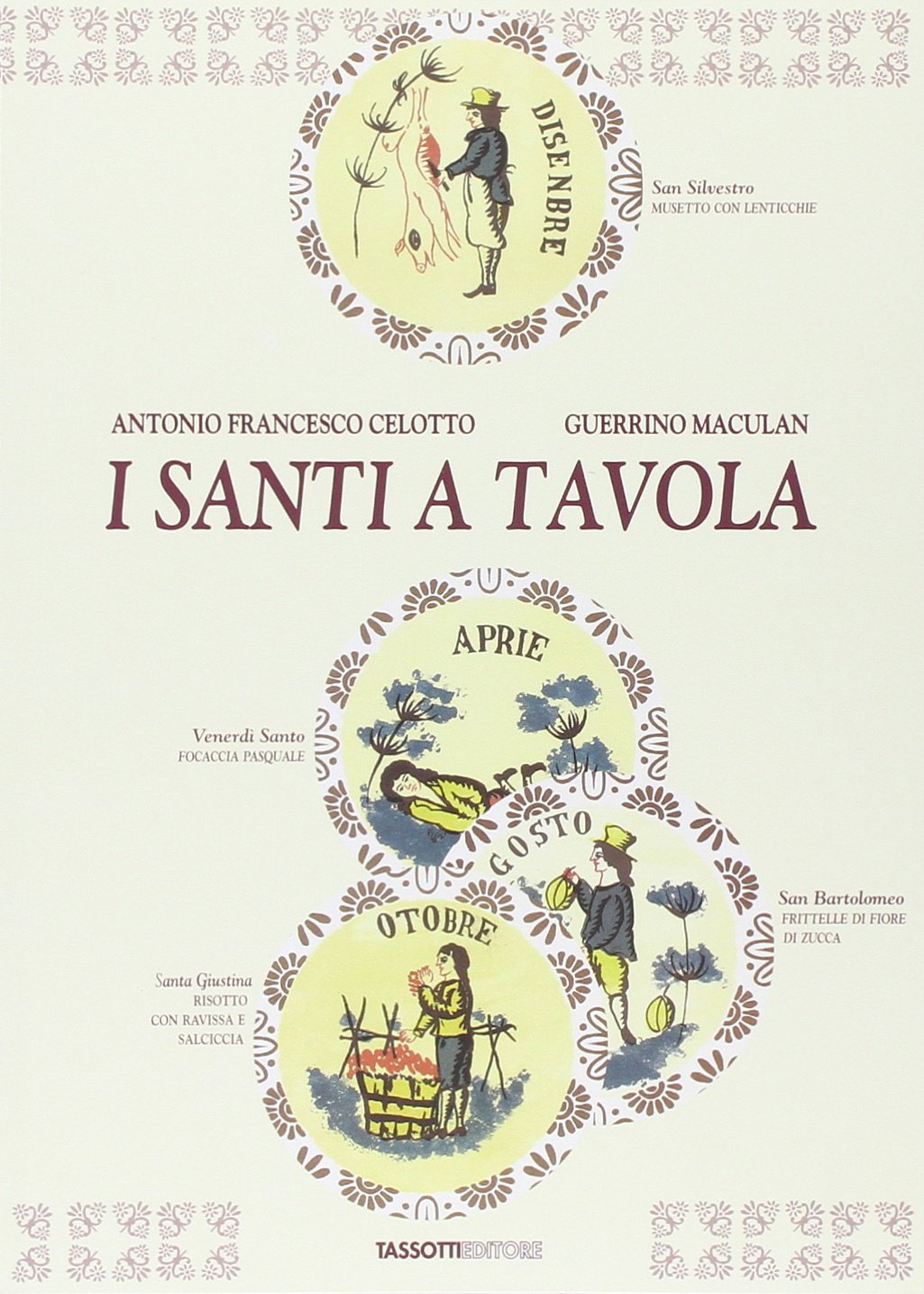 I santi a tavola book