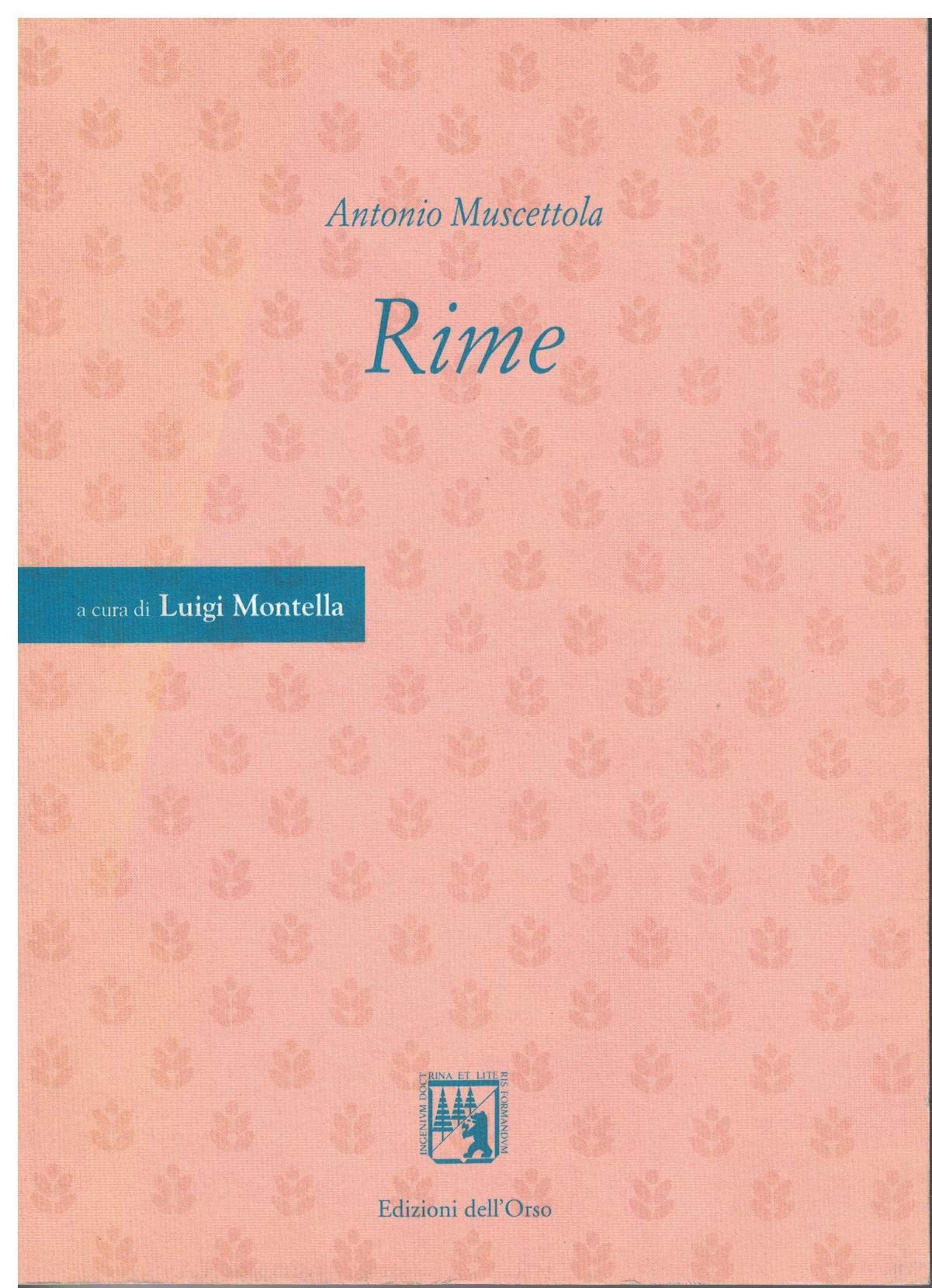 Rime. Con il panegirico inedito «La piramide della vertù» book