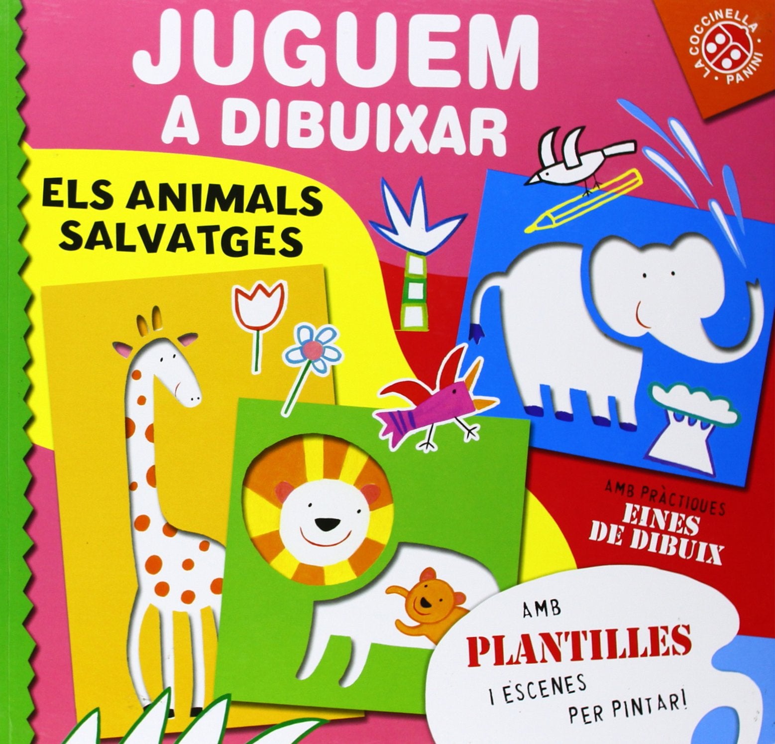 JUGAMOS A DIBUJAR, LOS ANIMALES SALVAJES book