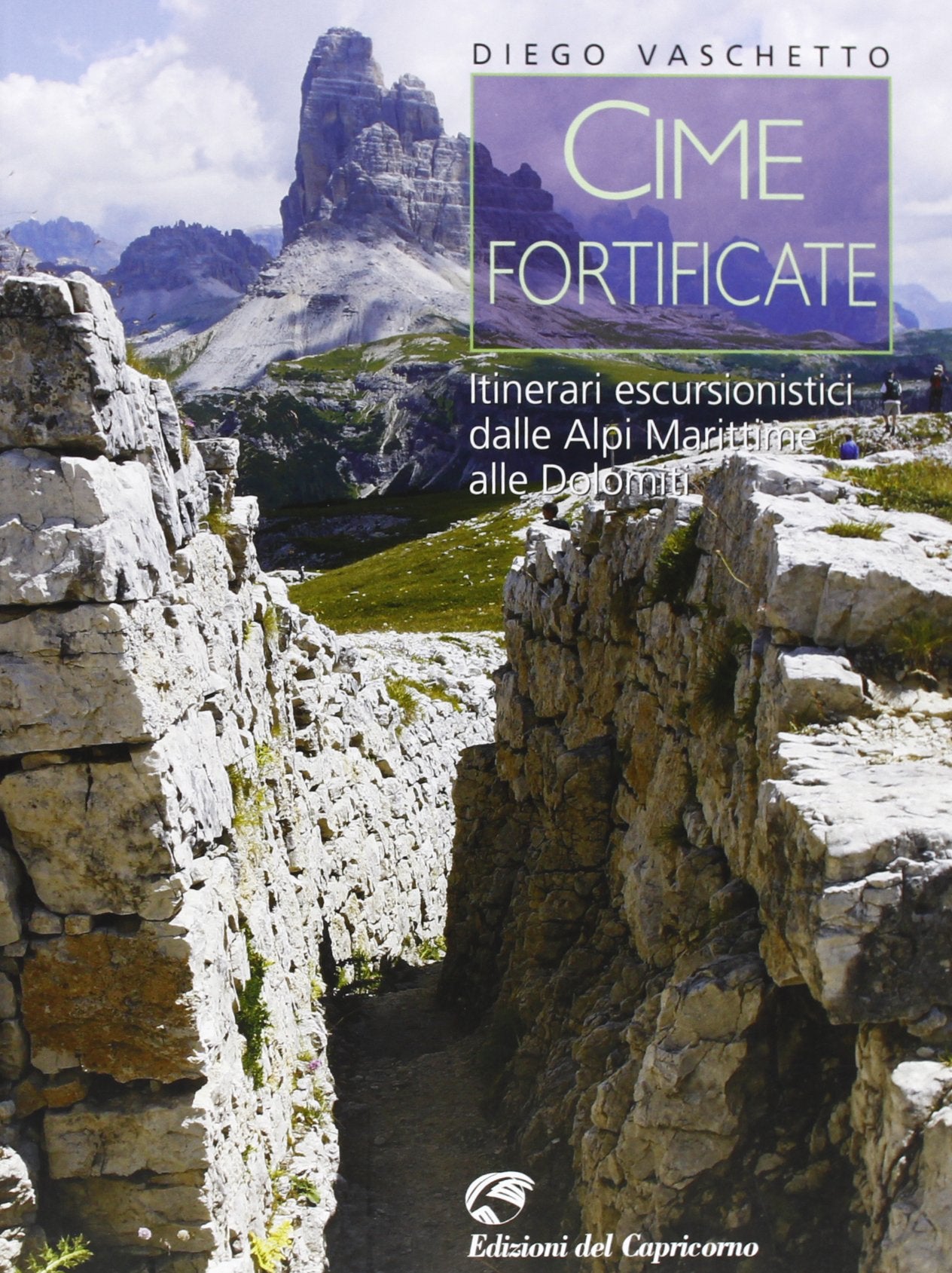 Cime fortificate. Itinerari escursionistici dalle Alpi Marittime alle Dolomiti book