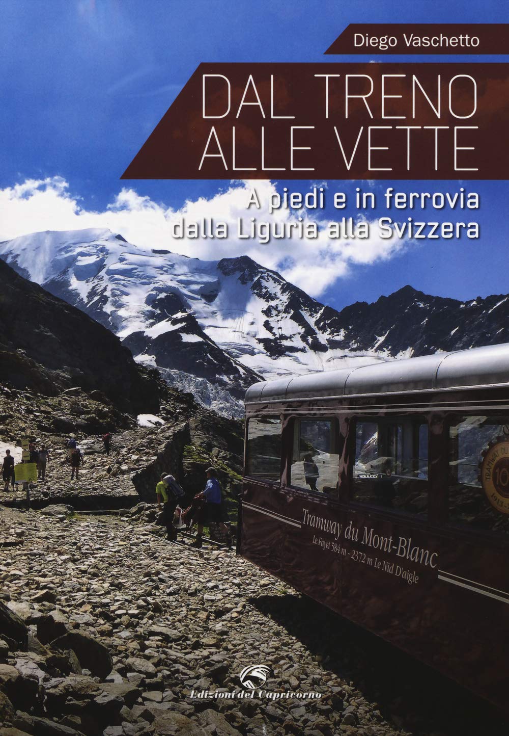 Dal treno alle vette. A piedi in ferrovia dalla Liguria alla Svizzera book