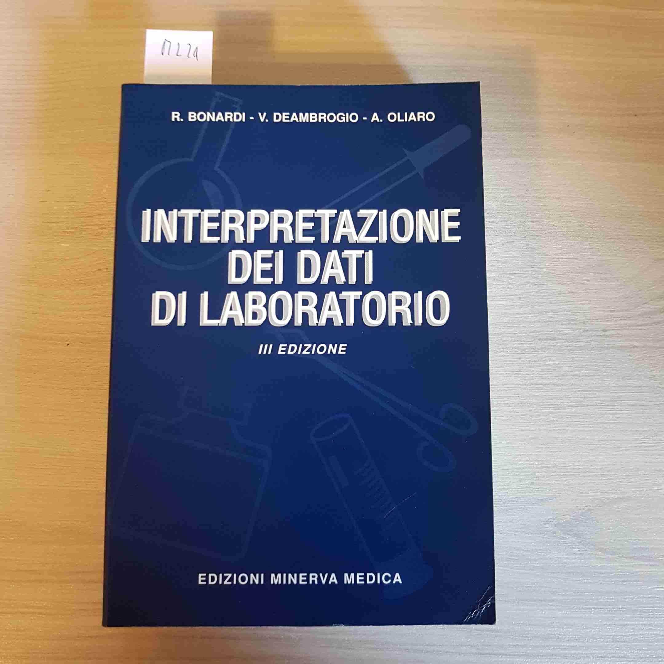 Interpretazione dei dati di laboratorio book