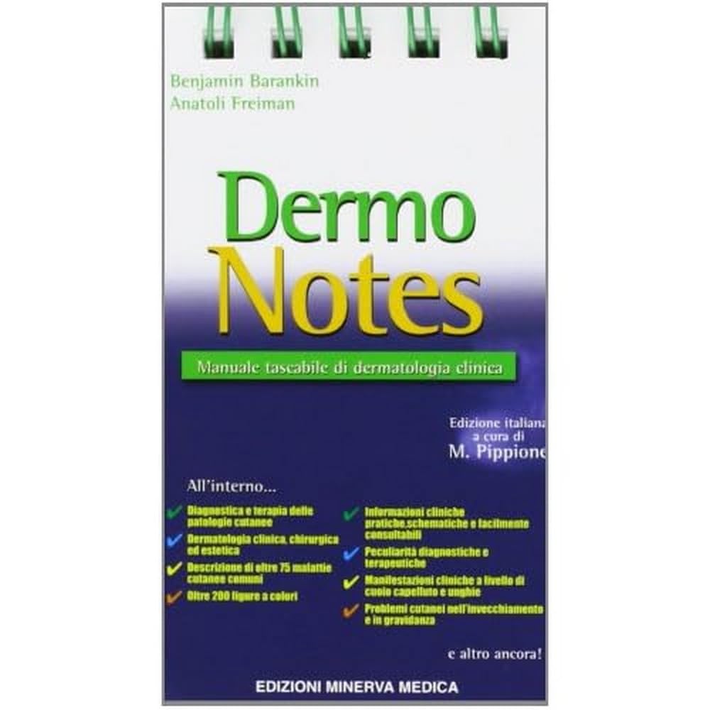 Dermo notes. Manuale tascabile di dermatologia clinica book