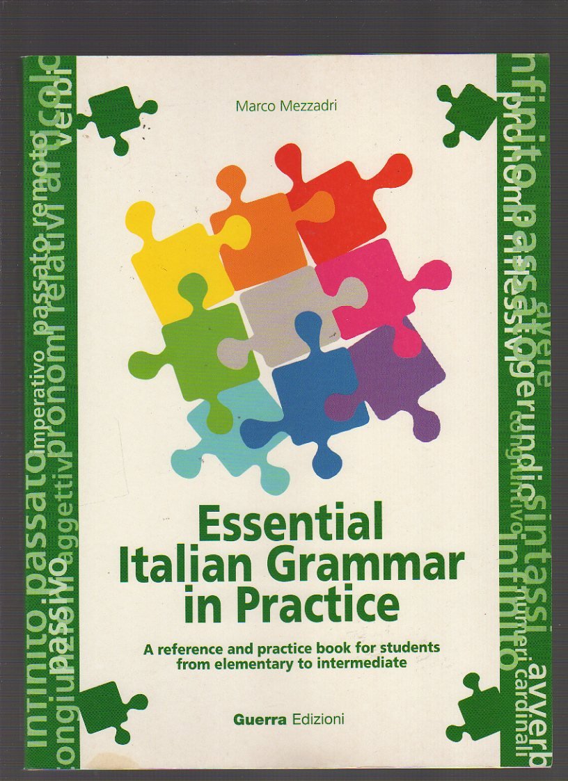 Grammatica essenziale della lingua italiana con esercizi: Essential Italian Gram Foreign Languages ​​& Dictionaries