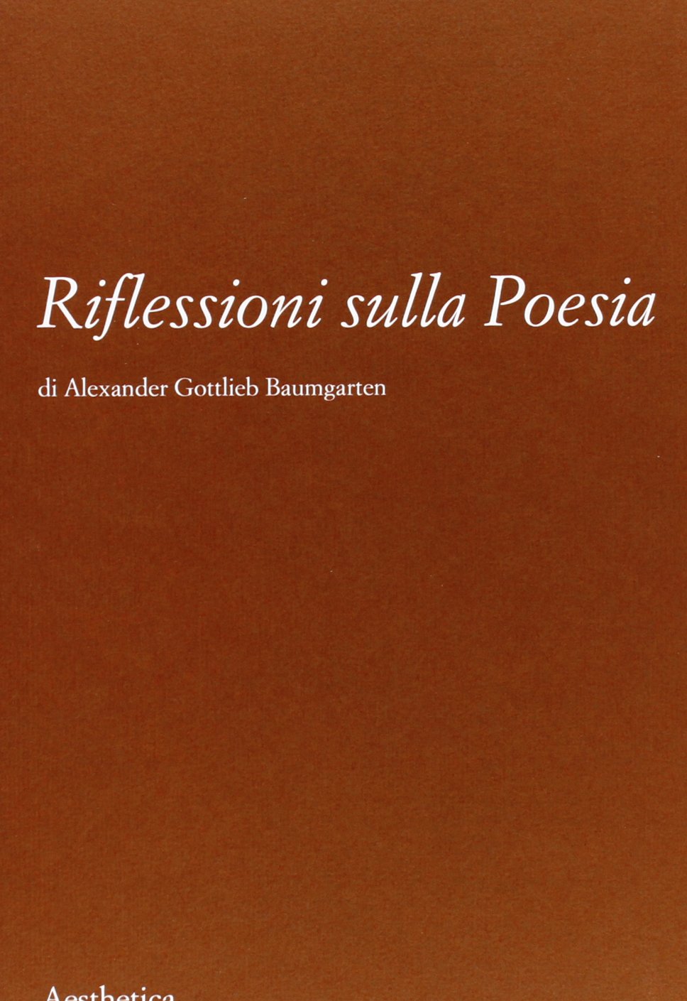 Riflessioni sulla poesia Philosophy