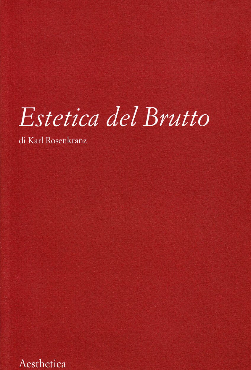Estetica del brutto book