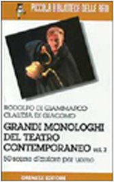 Grandi monologhi del teatro contemporaneo book