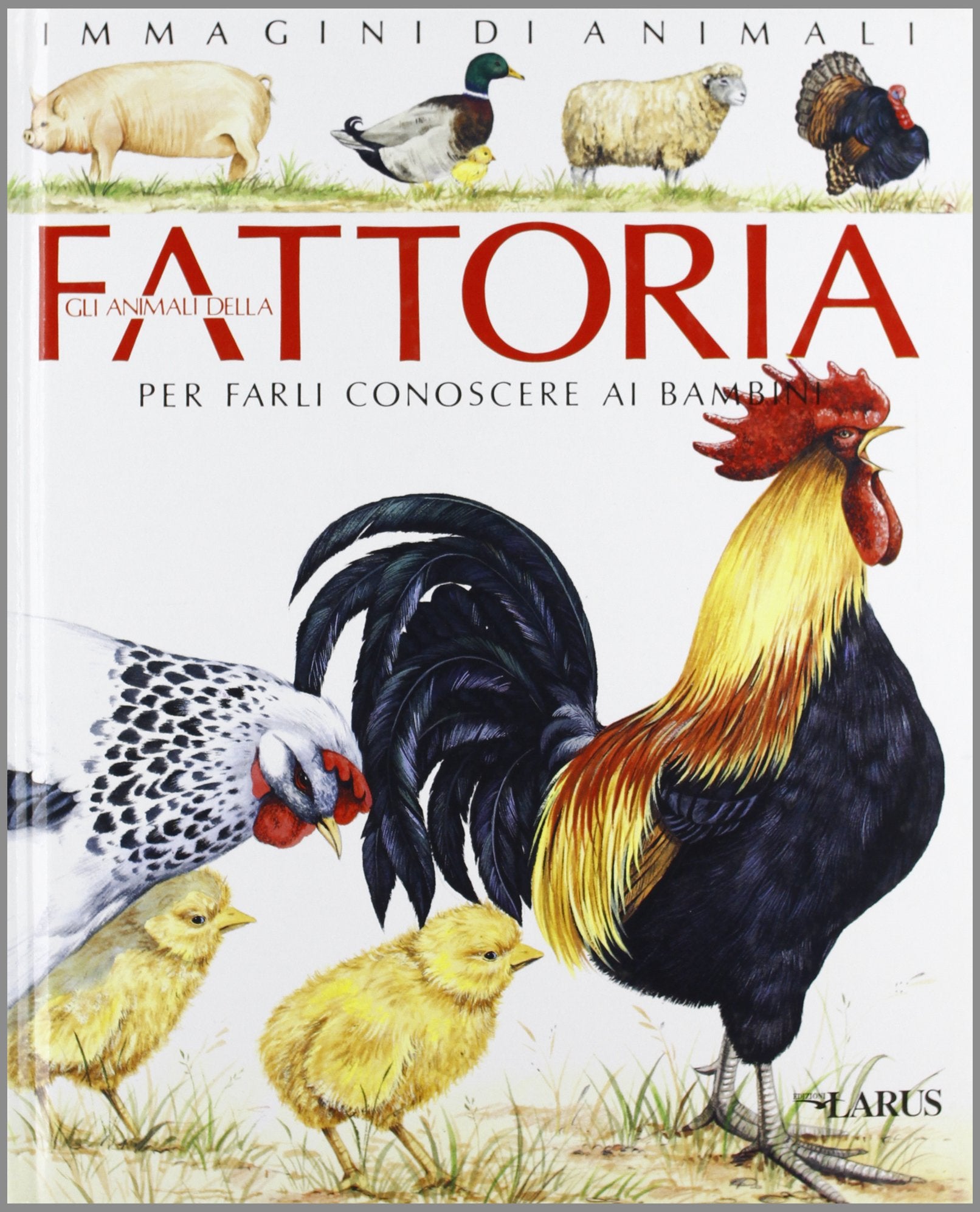 Gli animali della fattoria. Per farli conoscere ai bambini book