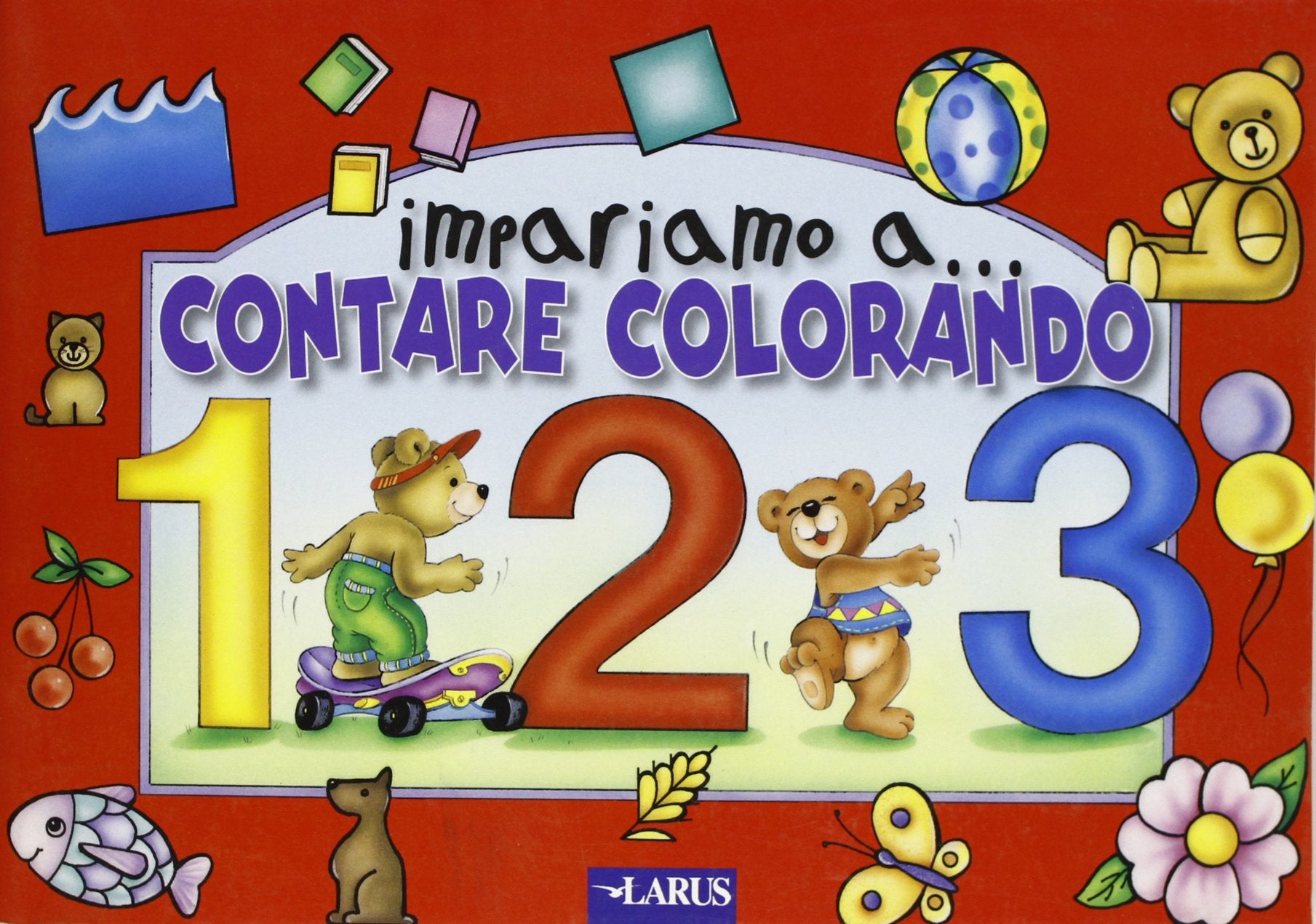 L'alfabetiere. Impariamo a contare colorando book